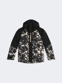 Oneill Play Snow Boys Skiing Jacket Black/Beige Quarry