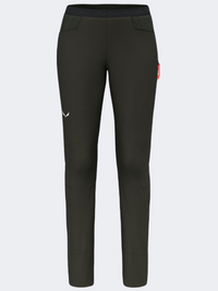 Salewa Agner Light 2 Durastretch Women Hiking Pant Green Dark Olive