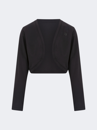 Oil&Gaz Stylish Kids-Girls Lifestyle Bolero Black