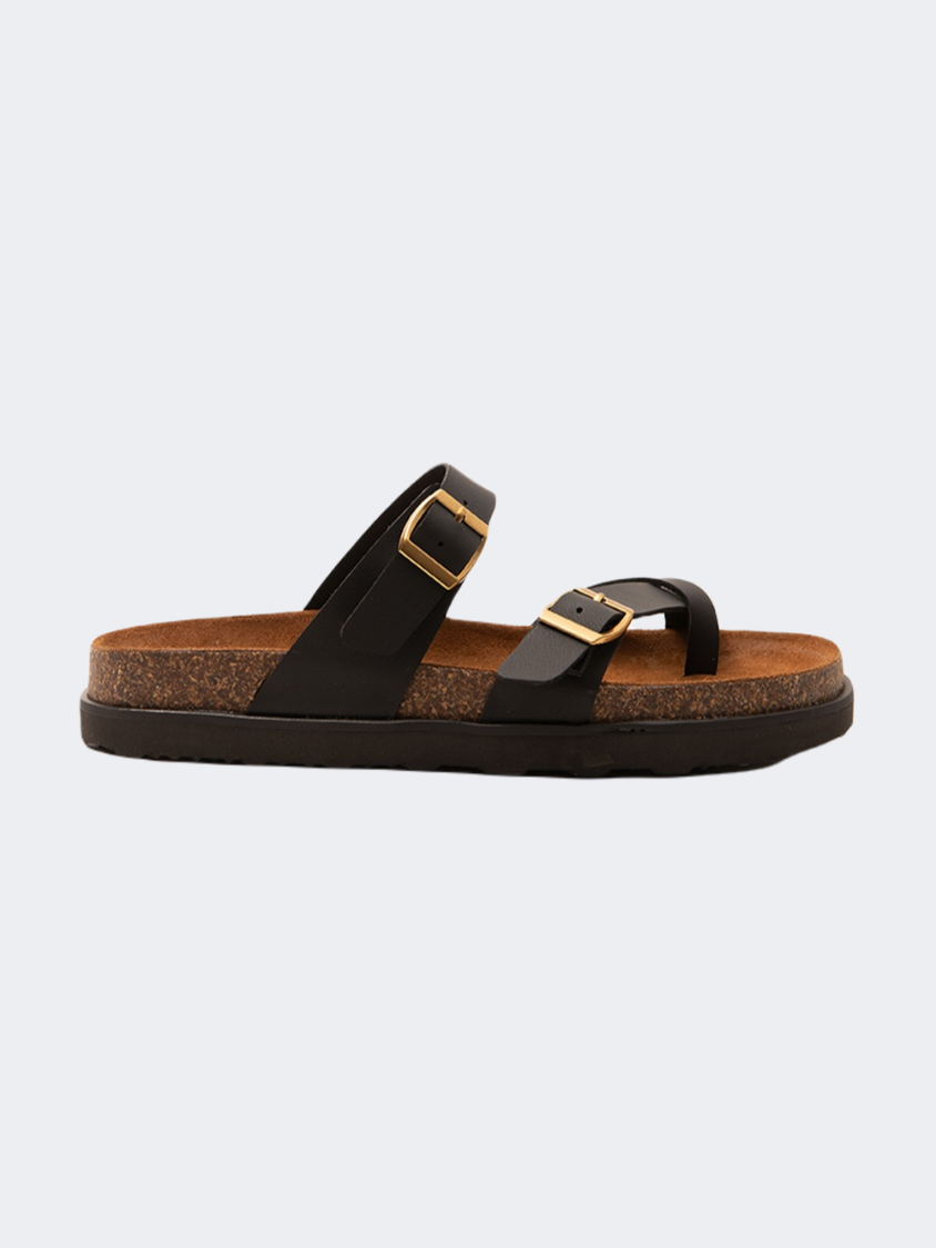 Ateneo Comfort Women Beach Slipper Black