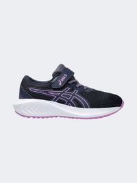 Asics Pre Excite 10 Ps-Girls Running Shoes Midnight/Lavender Glow