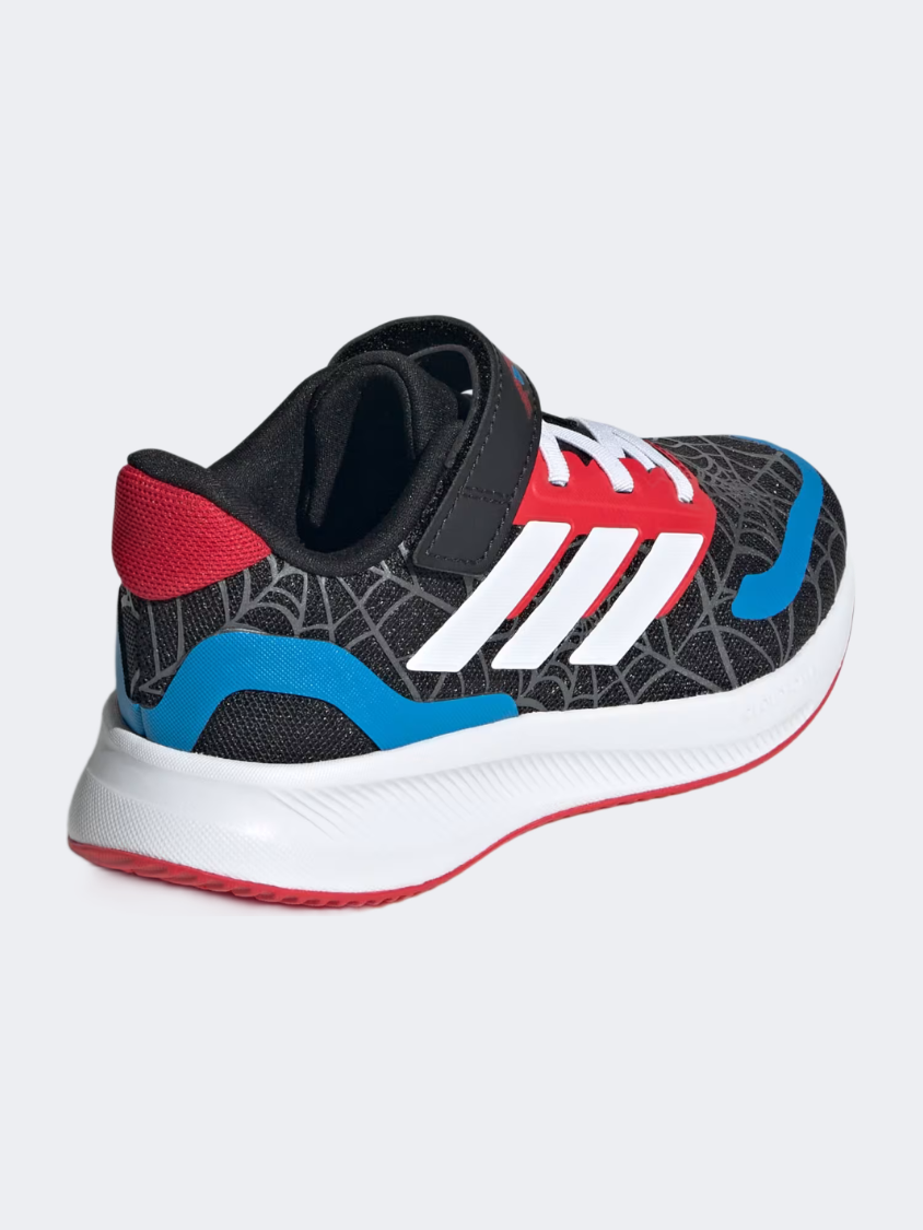Adidas Marvel Spider-Man Runfalcon Ps-Boys Running Shoes Black/White/Ruby