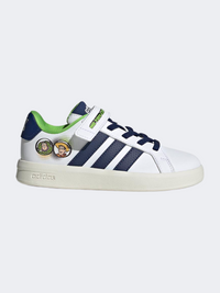 Adidas Pixar Toy Story Grand Court Ps-Boys Sportswear Shoes White/Dark Blue