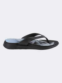 Top Ten Relaxed Women Beach Slide Black