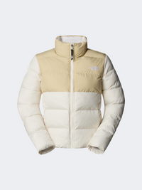 The North Face Saikuru Women Hiking Jacket Gravel/White Dune