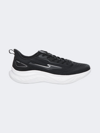 Erke Men Running Shoes Black/Charcoal/White
