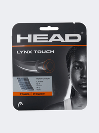 Head Lynx Touch Set 16 Tennis Strings Transparent Black