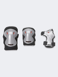 Roces Junior Super 3 Pack M Kids Skating Protection Black