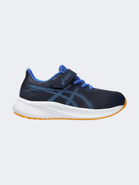 Asics Patriot 13 Ps-Boys Running Shoes Midnight/Blue Coast