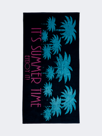 Top Ten Soft Women Beach Towel Navy/Pink