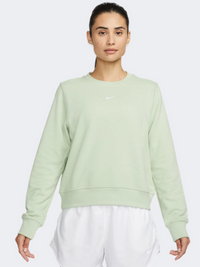 Nike One Df Women Training Training Sweatshirt Honeydew/White