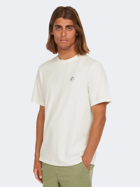 Oneill Originals Badget Men Lifestyle T-Shirt Snow White