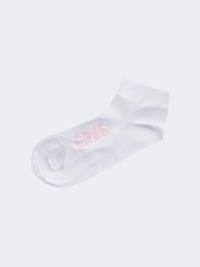 Erke Flat Women Training Sock White/Pink