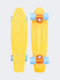 Penny High Vibe 22 Inch Unisex Skating Skateboard Yellow/Blue