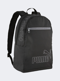 Puma Phase Ii Unisex Lifestyle Backpack One Compartment Black