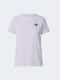 The North Face Evolution Simple Dome Slim Women Lifestyle T-Shirt White