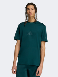 Adidas Z.N.E. Men Sportswear T-Shirt Aurora Ivy