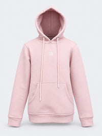 Oil & Gaz Brushed Kids-Girls Lifestyle Hoodie Wth Pocket Pink