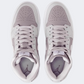 Nike Air Jordan 1 Mid Women Lifestyle Shoes Photon Dust/Grey