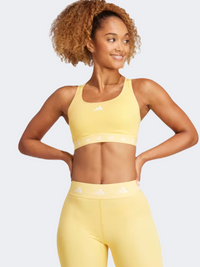 Adidas Powerreact Women Training Bra Semi Spark