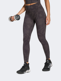 Adidas All Me Print Women Training 7/8 Tight Charcoal/Black