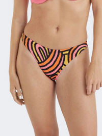 ONeill Skye Women Beach Slip Orange/Rainbow/Strap