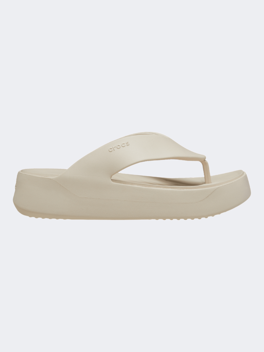 Crocs Getaway Platform Women Lifestyle Slide Stucco