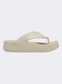 Crocs Getaway Platform Women Lifestyle Slide Stucco