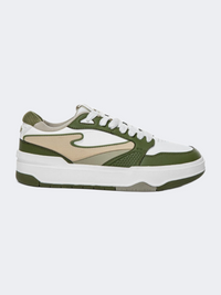 Erke Skateboard Men Lifestyle Shoes Dark Green/White