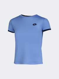 Lotto Squadra Iv Kids-Boys Tennis T-Shirt Cornflower