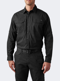 5-11 Abr Pro Men Longsleeve Shirt Black