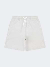 New Balance French Terry Small Logo Kids-Boys Lifestyle Short Ash Heather