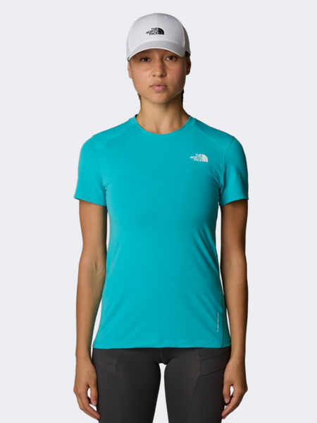 The North Face Lightning Alpine Women Hiking T-Shirt Galactic Blue
