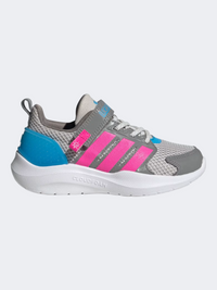 Adidas Lightorama Ps-Girls Sportswear Shoes Grey One/Lucid Pink