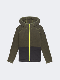 Oneill Pb Hooded Full Zip Kids-Boys Skiing Fleece Forest Night