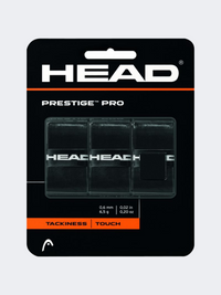 Head Unisex Tennis Prestige Pro Overwrap Black GripThickness: 0.6 m