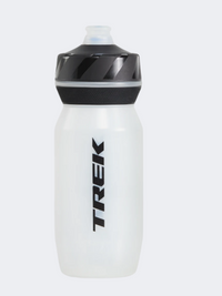 Trek Voda Flow 21 Oz Biking Water Bottle Clear/Black
