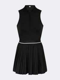 Oil&Gaz Open Back Women Lifestyle Dress Black