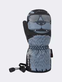 Dakine Scrambler T2R Kids Skiing Gloves Black/Flint Stone