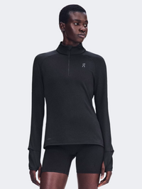 On Climate Women Running Long Sleeve Black
