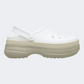 Crocs Classic Stacked Unisex Lifestyle Clog Chalk