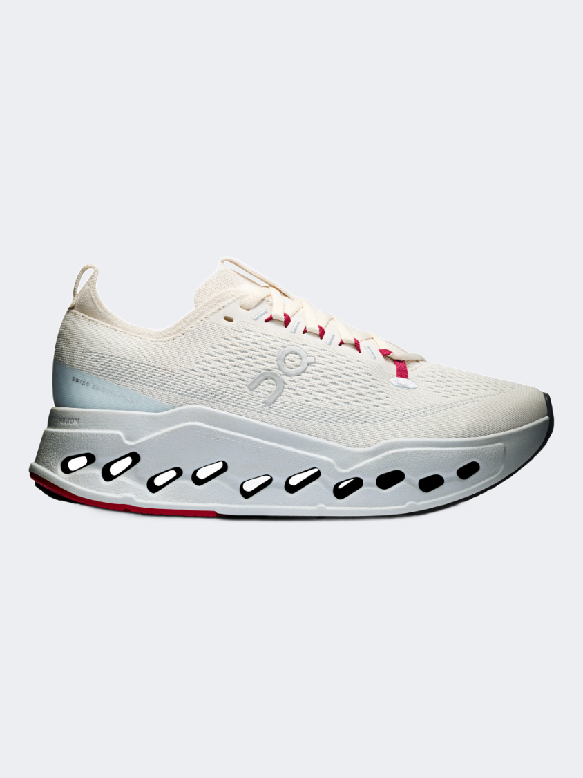 On Cloudsurfer Max 1 Women Running Shoes Ivory/Arctic