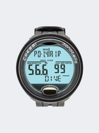 Cressi Donatello Diving Monitor Black/Silver