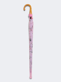 Oil&Gaz Printed Women Lifestyle Stick Umbrella Pink