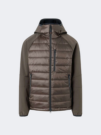 Fire & Ice Anian Leather Men Skiing Jacket Espresso