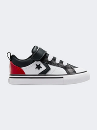 Converse Pro Blaze Strap Infant-Boys Lifestyle Shoes Black/White