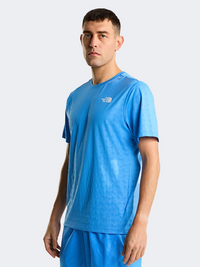 The North Face 24/7 Pentadome Embossed Men Training T-Shirt Marina Blue