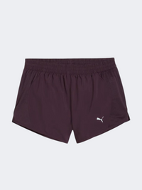 Puma Run Favorite Victory 3 Inch Women Running Short Plum