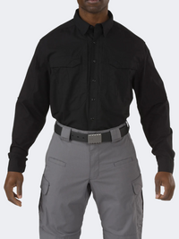 5-11 Stryke Men Tactical Shirt Black