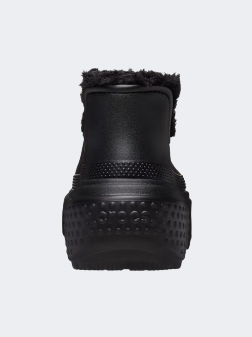 Crocs Stomp Lined Shorty Unisex Lifestyle Boots Black